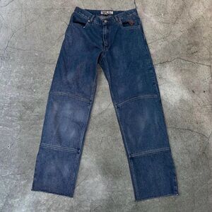 Fieldsheer Men's Teramid Straight Reinforced Knee Riding Denim Jeans 30x34